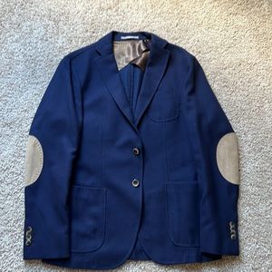 Paoloni 56% cotton 44% fleece wool size 50 slim fit smoke free house